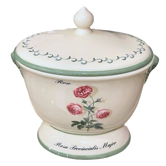 Waverly Covered Container Or Decorative Planter - Picture 4 of 15